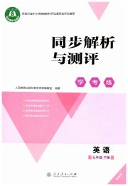 同步解析与测评学考练七年级英语人教版精练版