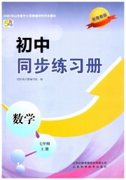 同步练习册山东科学技术出版社七年级数学鲁教版五四制