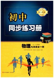 初中同步练习册九年级物理人教版青岛出版社