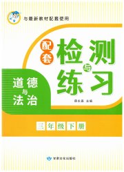 配套检测与练习三年级道德与法治人教版