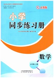 同步练习册山东教育出版社五年级数学人教版