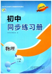 同步练习册山东科学技术出版社八年级物理鲁科版五四制