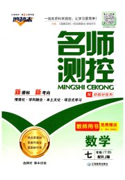 名师测控七年级数学人教版