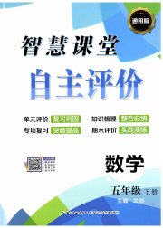 智慧课堂自主评价五年级数学人教版