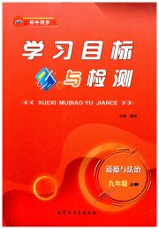 初中同步学习目标与检测九年级道德与法治人教版