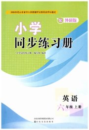 同步练习册山东友谊出版社六年级英语外研版