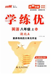 优翼学练优八年级英语人教版武汉专版