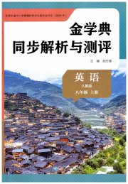 金学典同步解析与测评贵州人民出版社八年级英语人教版