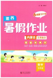 素养暑假作业五年级数学内蒙古专版
