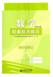 数学配套综合练习八年级北师大版北京师范大学出版社
