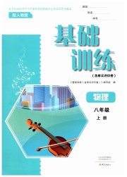 基础训练八年级物理人教版河南专版大象出版社