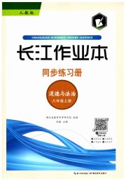 长江作业本同步练习册八年级道德与法治人教版