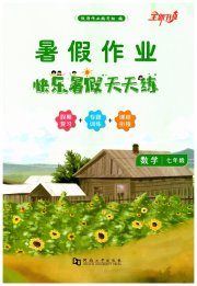 快乐暑假天天练七年级数学