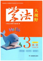 学法大视野三年级英语湘鲁教版
