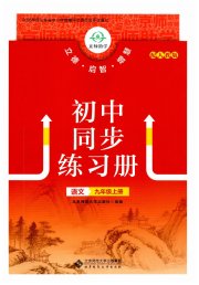 初中同步练习册九年级语文人教版北京师范大学出版社