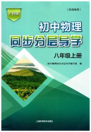 同步分层导学八年级物理沪科版海南专版