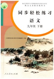 同步轻松练习九年级语文人教版