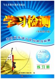学习检测八年级数学华师大版河南专版