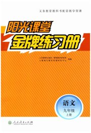 阳光课堂金牌练习册九年级语文人教版