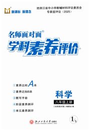 名师面对面学科素养评价八年级科学浙教版