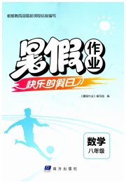 暑假作业快乐的假日八年级数学