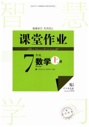 智慧学习天天向上课堂作业七年级数学人教版