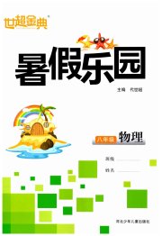 世超金典暑假乐园八年级物理人教版
