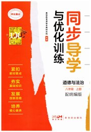 同步导学与优化训练八年级道德与法治人教版