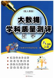 大数据学科质量测评八年级数学人教版