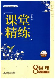 课堂精练八年级物理北师大版河北专版