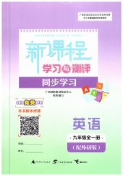 新课程学习与测评同步学习九年级英语外研版