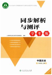同步解析与测评学考练八年级历史人教版江苏专版