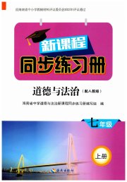 新课程同步练习册七年级道德与法治人教版