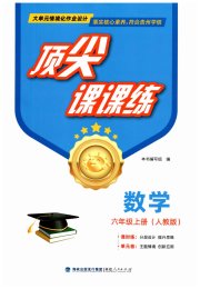顶尖课课练六年级数学人教版贵州专版