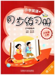 同步练习册六年级英语外研版外语教学与研究出版社