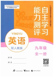 自主学习能力测评九年级英语人教版