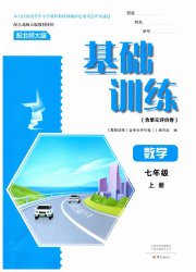 基础训练七年级数学北师大版大象出版社