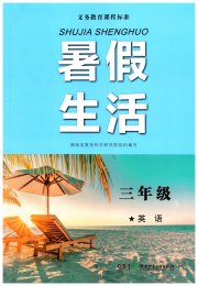 暑假生活湖南少年儿童出版社三年级英语