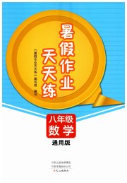 暑假作业天天练八年级数学通用版文心出版社