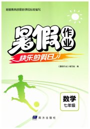暑假作业快乐的假日七年级数学