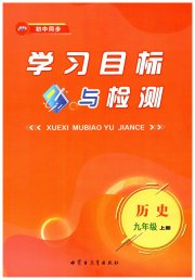 初中同步学习目标与检测九年级历史上人教版
