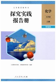 探究实践报告册九年级化学人教版精编版
