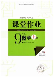 智慧学习天天向上课堂作业九年级数学人教版