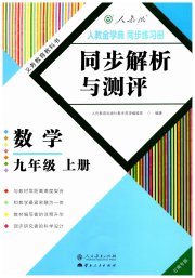人教金学典同步解析与测评九年级数学人教版云南专版