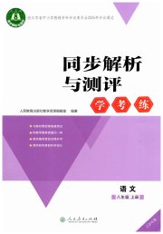 同步解析与测评学考练八年级语文人教版江苏专版