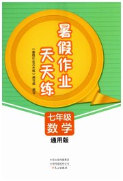 暑假作业天天练七年级数学通用版文心出版社
