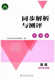 同步解析与测评学考练三年级英语人教版
