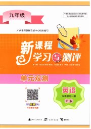 新课程学习与测评单元双测九年级英语译林版