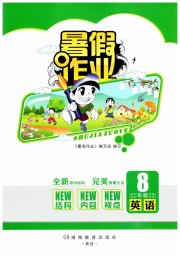暑假作业完美假期生活湖南教育出版社八年级英语
