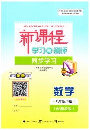 新课程学习与测评同步学习八年级数学湘教版